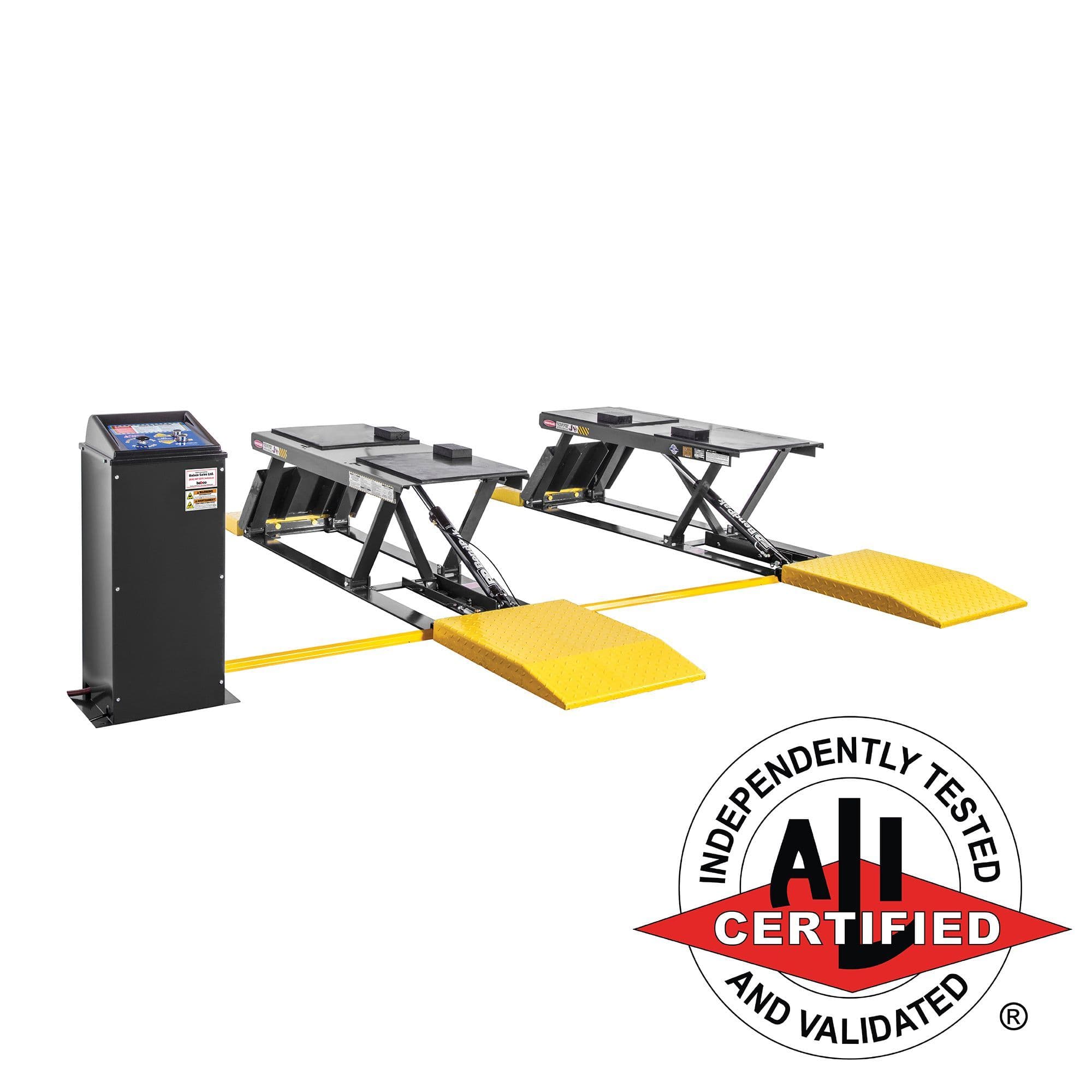 BendPak P-9000LT Open-Center Low-Rise Pit Lift - 9,000-Lb Capacity