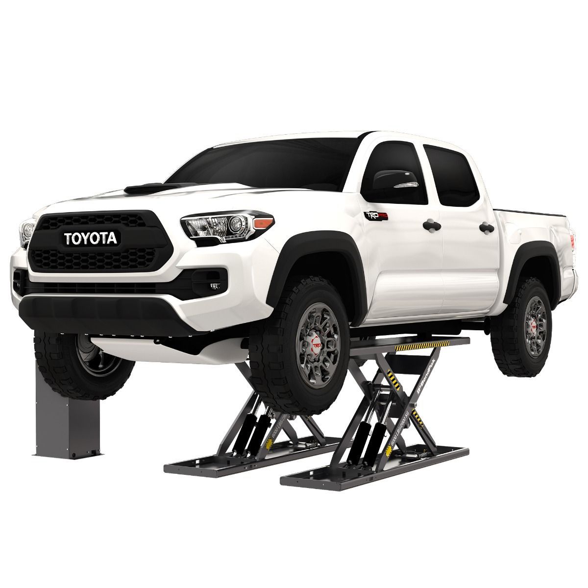 BendPak MDS-6EXTF Flush-Mount Mid-Rise Scissor Lift - 6,000-Lb Capacity - Extended Platform