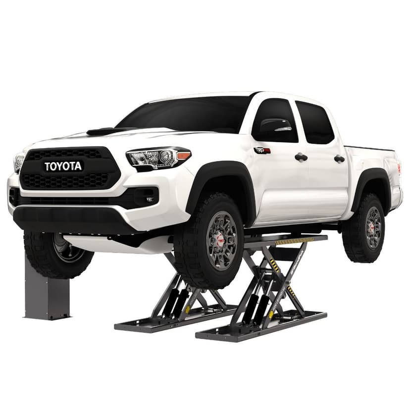 BendPak MDS-6EXTF Flush-Mount Mid-Rise Scissor Lift - 6,000-Lb Capacity - Extended Platform