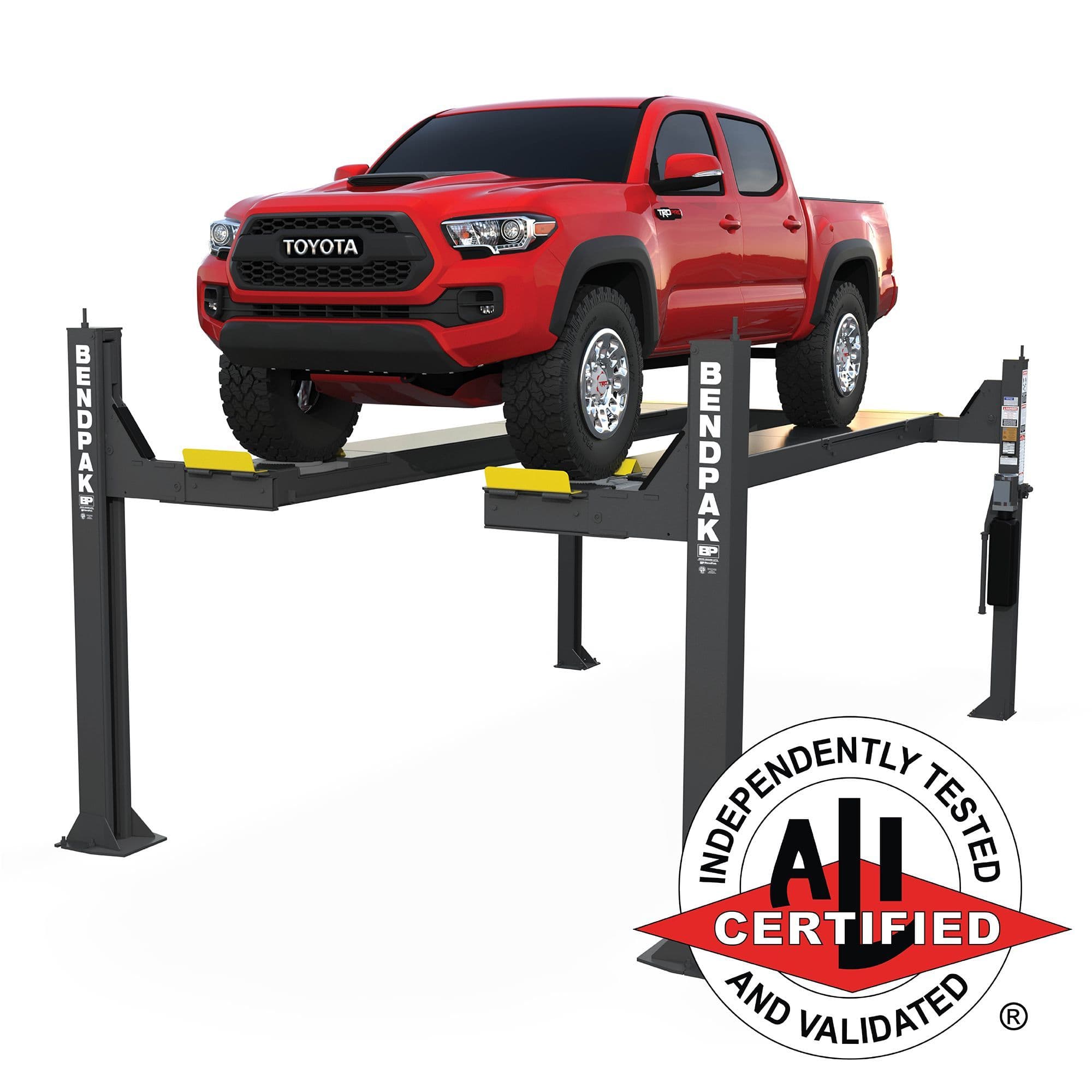 BendPak HDSO14AX Open-Front Alignment Lift - 14,000-Lb Capacity - Extended