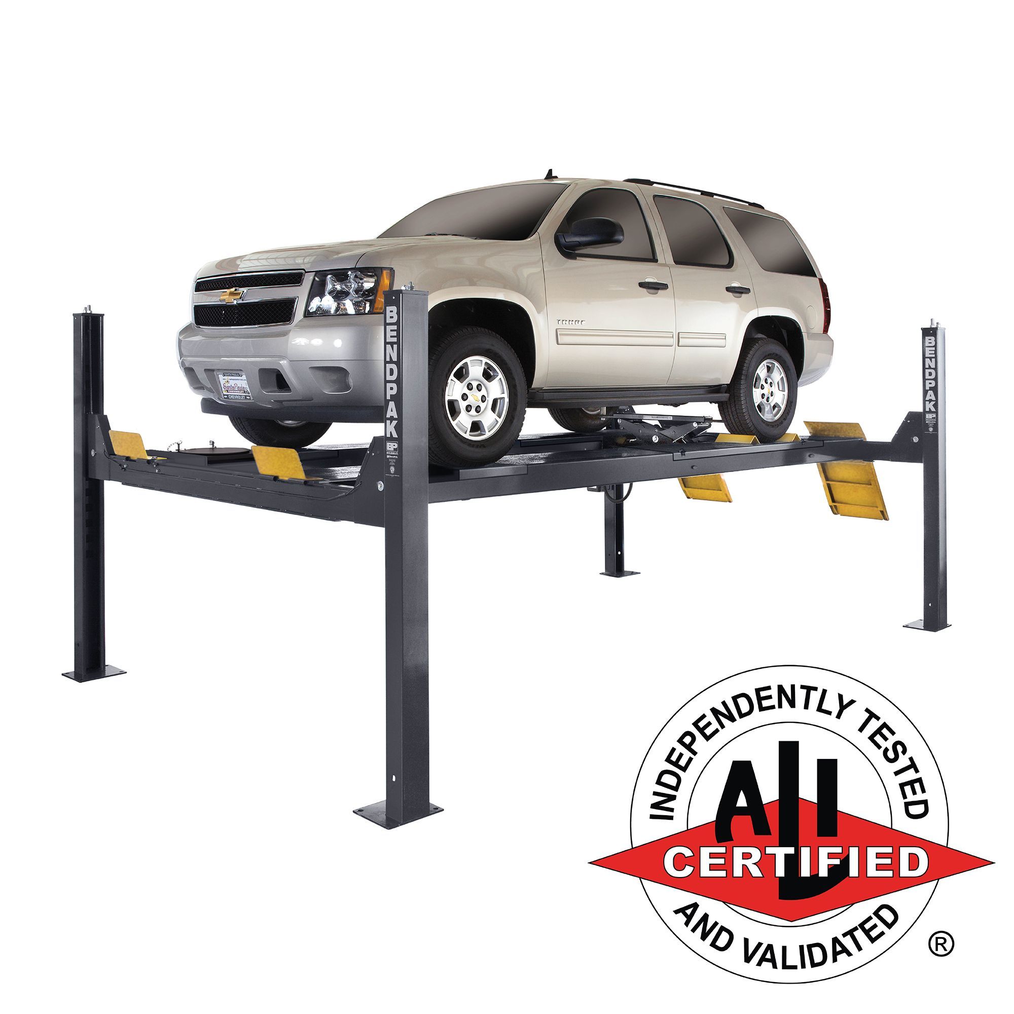 BendPak HDS-14LSXE Alignment Lift - 14,000-Lb Capacity - Limo Extended