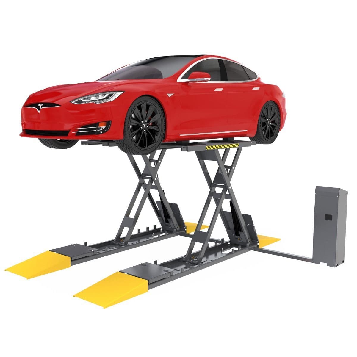 BendPak SP-7XE Full-Rise Scissor Lift - 7,000-Lb Capacity - Frame Engaging