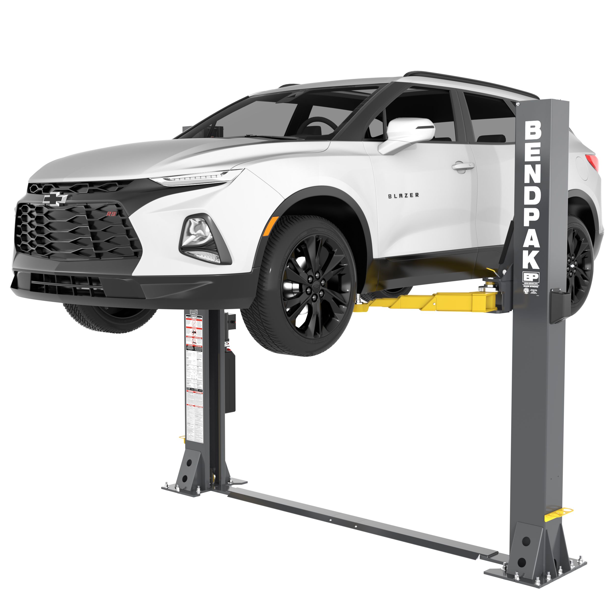 BendPak 9APF Open-Top Two-Post Lift for Low Ceilings - 9,000 lb Capacity