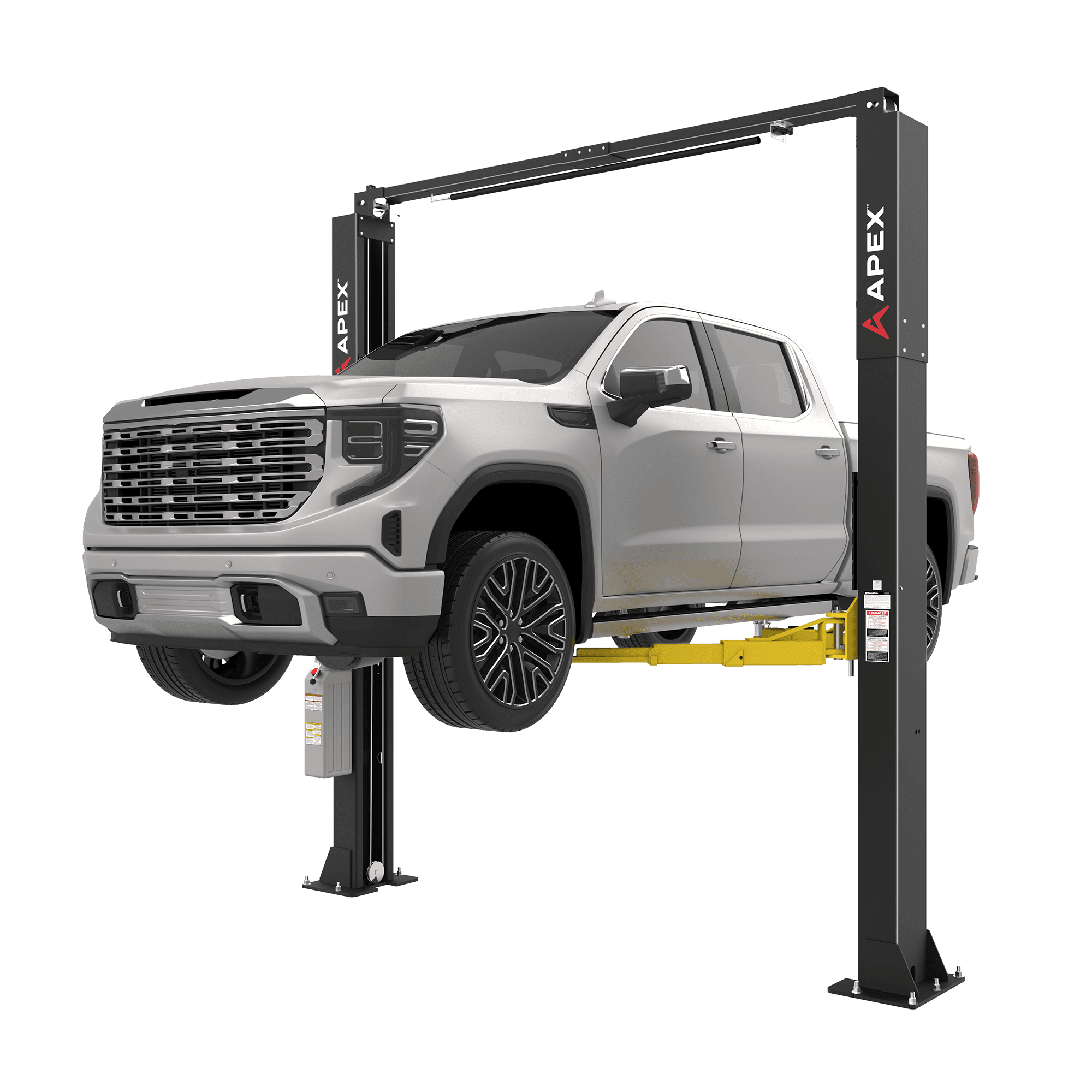APEX AL10C Two Post Car Lift - 10,000-Lb Capacity